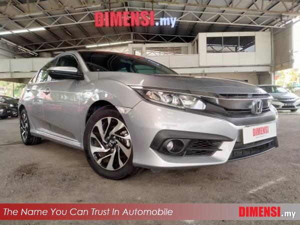 sell Honda Civic 2019 1.8 CC for RM 72980.00 -- dimensi.my
