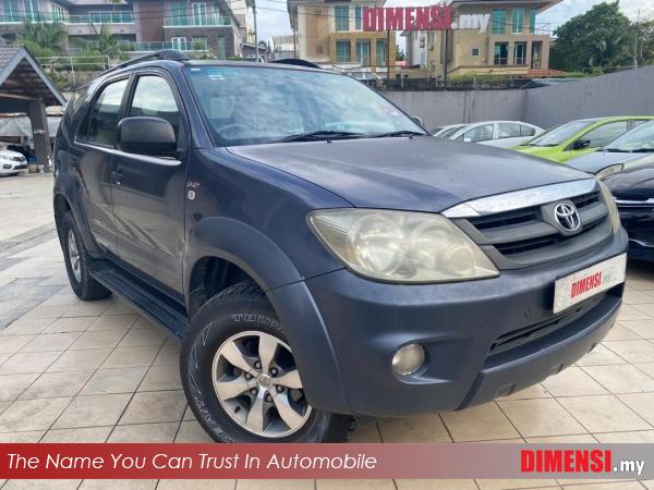 sell Toyota Fortuner 2006 2.5 CC for RM 23980.00 -- dimensi.my