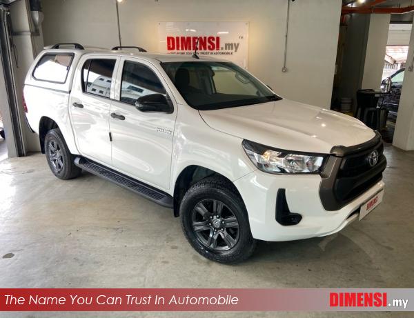 sell Toyota Hilux 2022 2.4 CC for RM 89980.00 -- dimensi.my