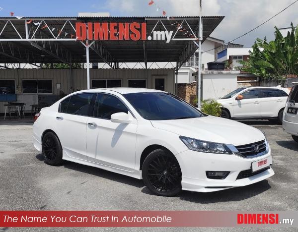 sell Honda Accord 2015 2.0 CC for RM 41980.00 -- dimensi.my