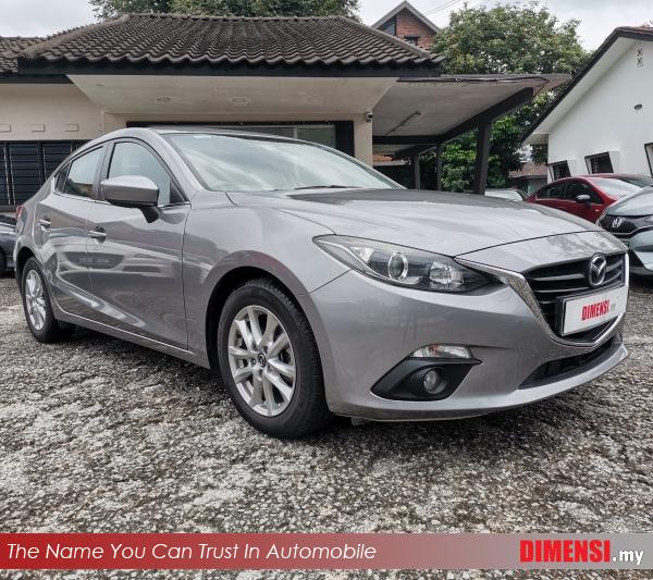 sell Mazda 3 2016 2.0 CC for RM 45980.00 -- dimensi.my