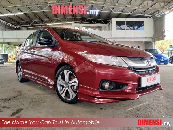 sell Honda City 2015 1.5 CC for RM 37980.00 -- dimensi.my