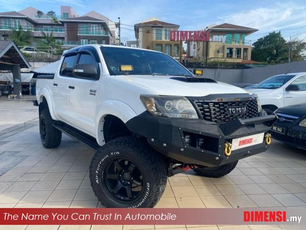 sell Toyota Hilux 2012 3.0 CC for RM 39980.00 -- dimensi.my