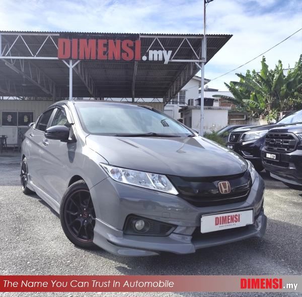 sell Honda City 2014 1.5 CC for RM 35980.00 -- dimensi.my