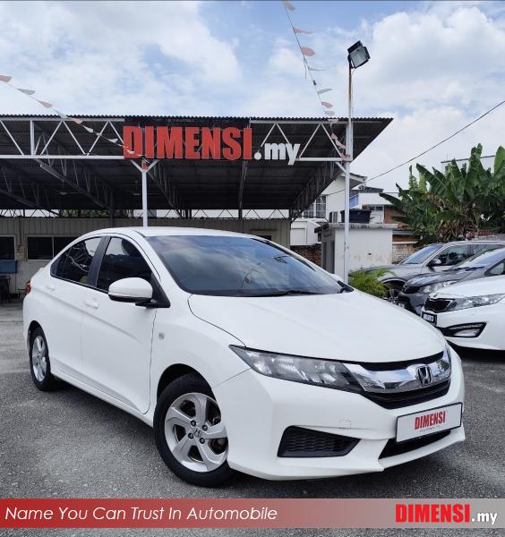 sell Honda City 2014 1.5 CC for RM 29980.00 -- dimensi.my