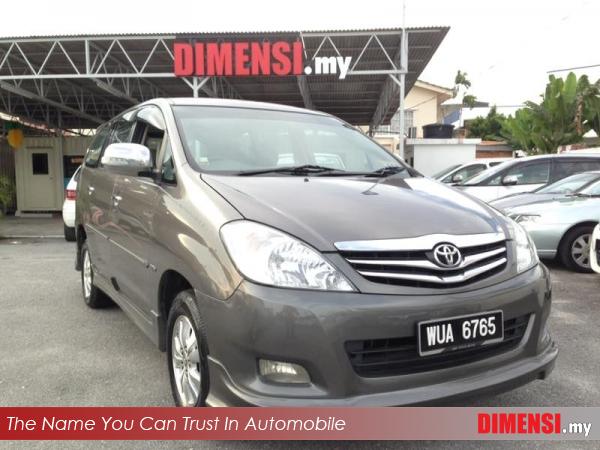 sell Toyota Innova 2010 2.0 CC for RM 52900.00 -- dimensi.my