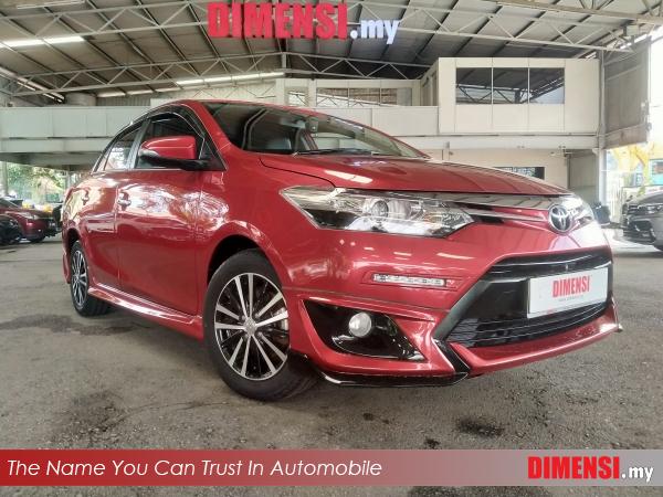 sell Toyota Vios 2017 1.5 CC for RM 45980.00 -- dimensi.my
