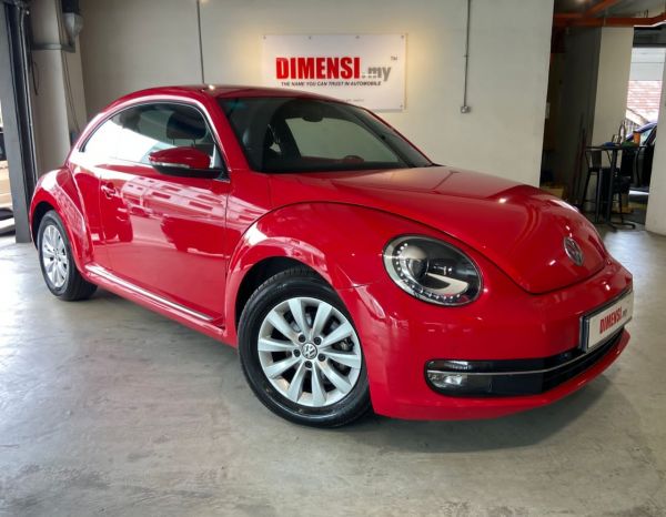 sell Volkswagen Beetle 2014 1.2 CC for RM 43980.00 -- dimensi.my