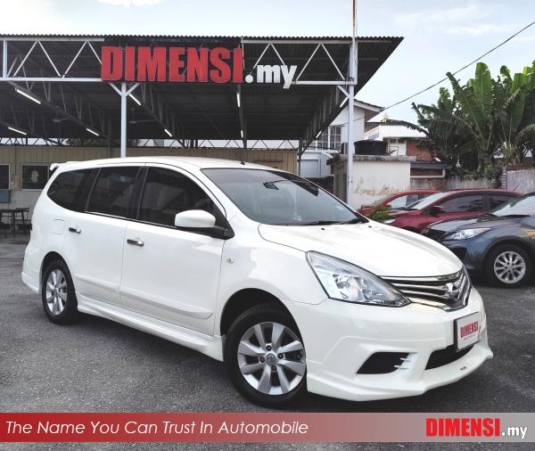 sell Nissan Grand Livina 2014 1.6 CC for RM 27980.00 -- dimensi.my