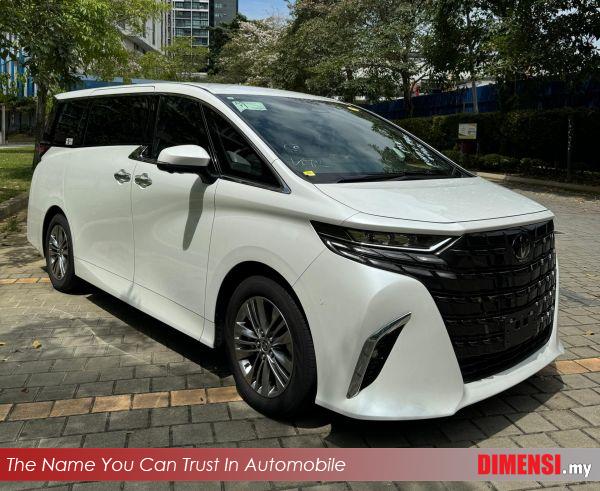 sell Toyota Alphard 2023 2.5 CC for RM 319980.00 -- dimensi.my