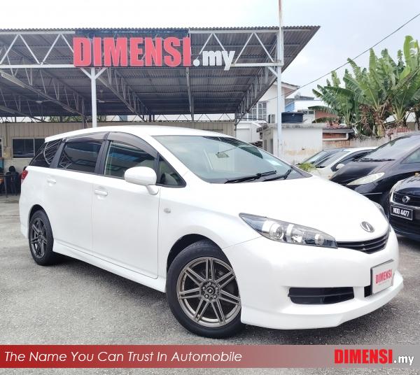sell Toyota Wish 2011 1.8 CC for RM 37980.00 -- dimensi.my