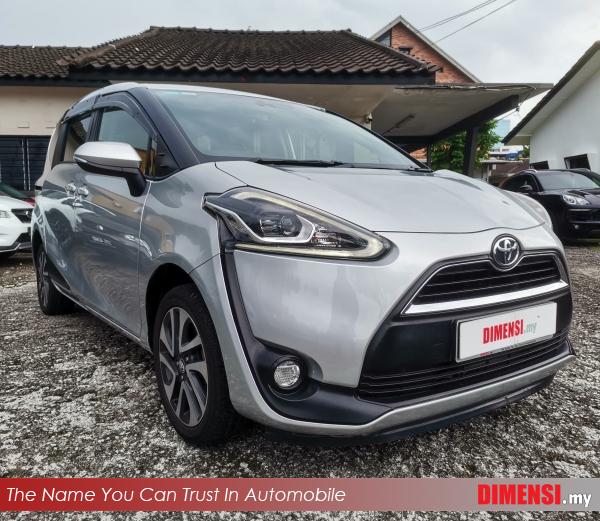 sell Toyota Sienta 2017 1.5 CC for RM 49980.00 -- dimensi.my
