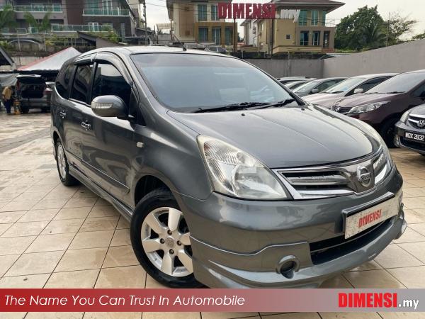 sell Nissan Grand Livina 2013 1.8 CC for RM 19980.00 -- dimensi.my