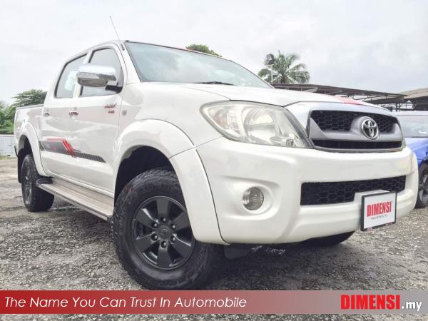 sell Toyota Hilux 2009 2.5 CC for RM 58800.00 -- dimensi.my