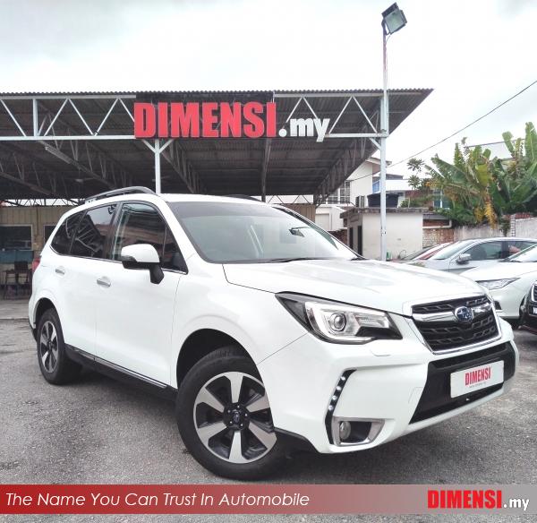 sell Subaru Forester 2016 2.0 CC for RM 55980.00 -- dimensi.my