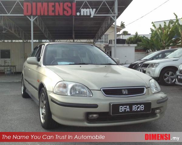 sell Honda Civic 1997 1.6 CC for RM 12900.00 -- dimensi.my