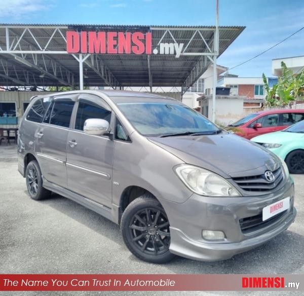 sell Toyota Innova 2008 2.0 CC for RM 13980.00 -- dimensi.my