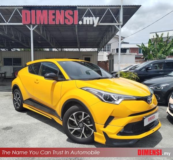 sell Toyota CH-R 2019 1.8 CC for RM 79980.00 -- dimensi.my