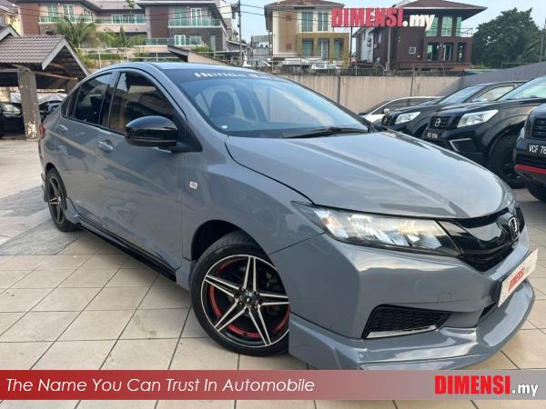 sell Honda City 2015 1.5 CC for RM 29980.00 -- dimensi.my