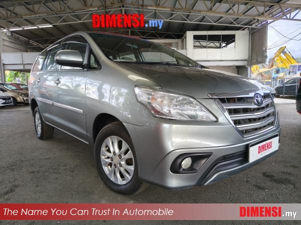 sell Toyota Innova 2015 2.0 CC for RM 35980.00 -- dimensi.my
