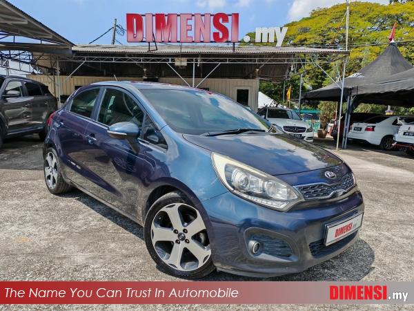 sell Kia Rio 2013 1.4 CC for RM 13700.00 -- dimensi.my