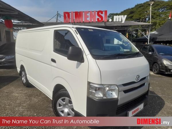 sell Toyota Hiace 2015 2.5 CC for RM 59980.00 -- dimensi.my