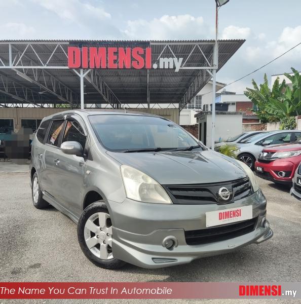 sell Nissan Grand Livina 2013 1.8 CC for RM 29980.00 -- dimensi.my