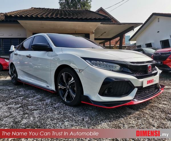 sell Honda Civic 2018 1.5 CC for RM 101980.00 -- dimensi.my