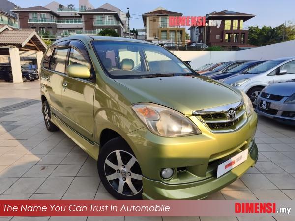 sell Toyota Avanza 2007 1.5 CC for RM 13800.00 -- dimensi.my