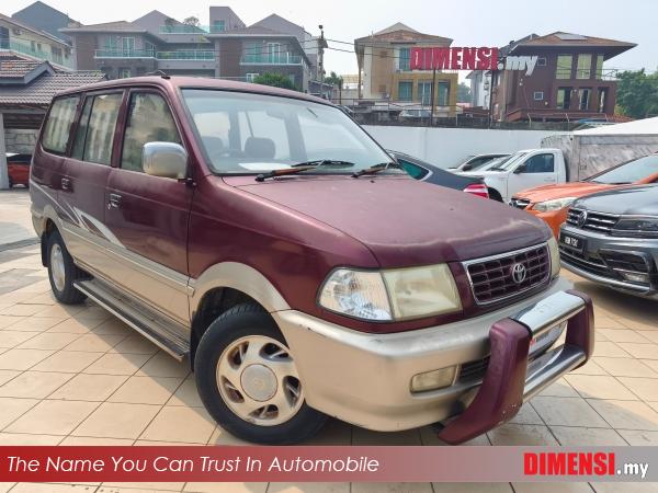 sell Toyota Unser 2002 1.8 CC for RM 4800.00 -- dimensi.my