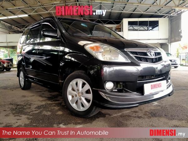 sell Toyota Avanza 2008 1.5 CC for RM 19980.00 -- dimensi.my