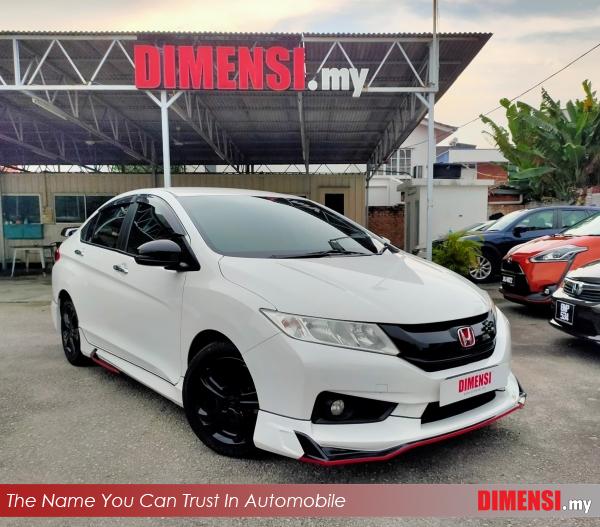 sell Honda City 2015 1.5 CC for RM 43980.00 -- dimensi.my