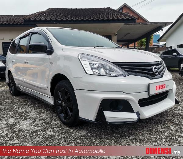 sell Nissan Grand Livina 2018 1.6 CC for RM 47980.00 -- dimensi.my