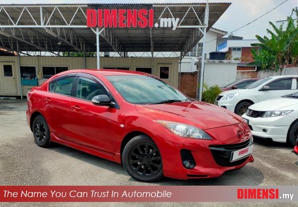 sell Mazda 3 2014 1.6 CC for RM 28980.00 -- dimensi.my