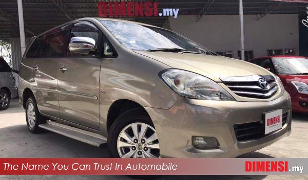 sell Toyota Innova 2011 2.0 CC for RM 55800.00 -- dimensi.my